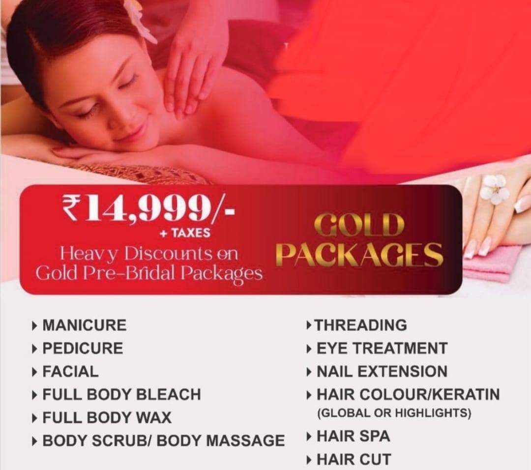 Gold Pre Bridal Package