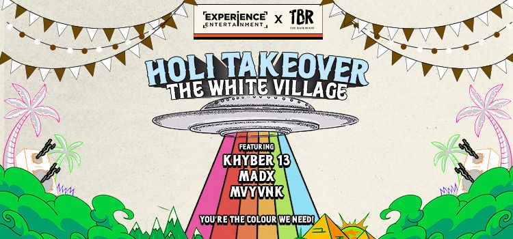 Holi Takeover 2025 – White